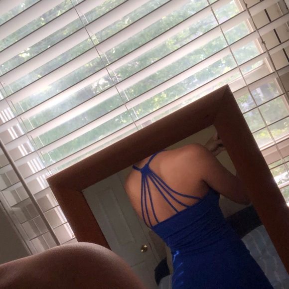 Blue Cocktail Dress from H&M - Picture 3 of 4